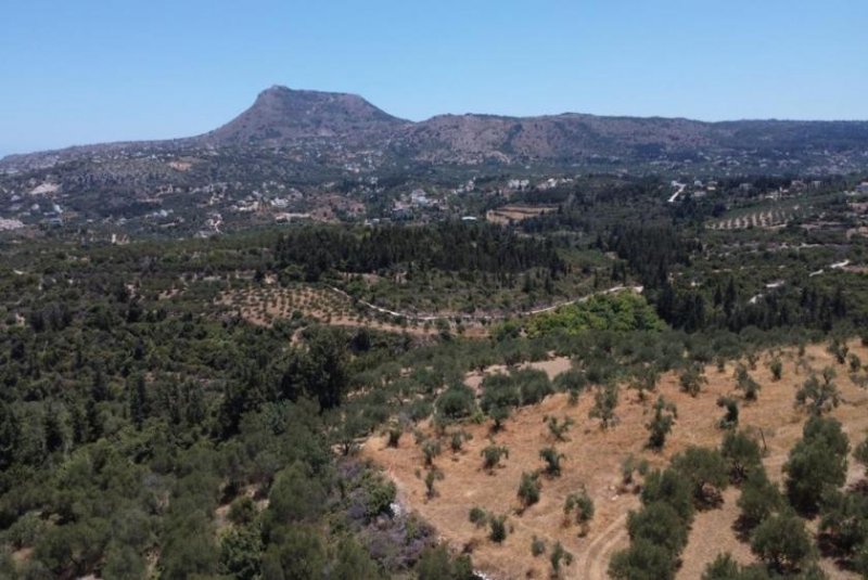 Tsivaras Kreta, Tsivaras: Grundstück in malerischer Lage mit Meerblick zu verkaufen Grundstück kaufen